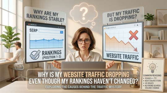 Website Traffic Dropping