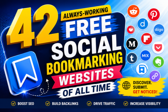 free social bookmarking websites