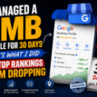 I Managed a GMB Profile for 30 Days Here’s What I Did to Stop Rankings From Dropping