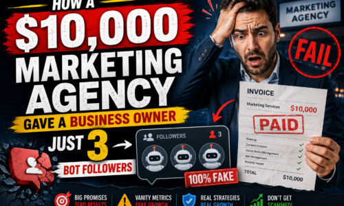 How a $10,000 Marketing Agency Gave a Business Owner Just 3 Bot Followers