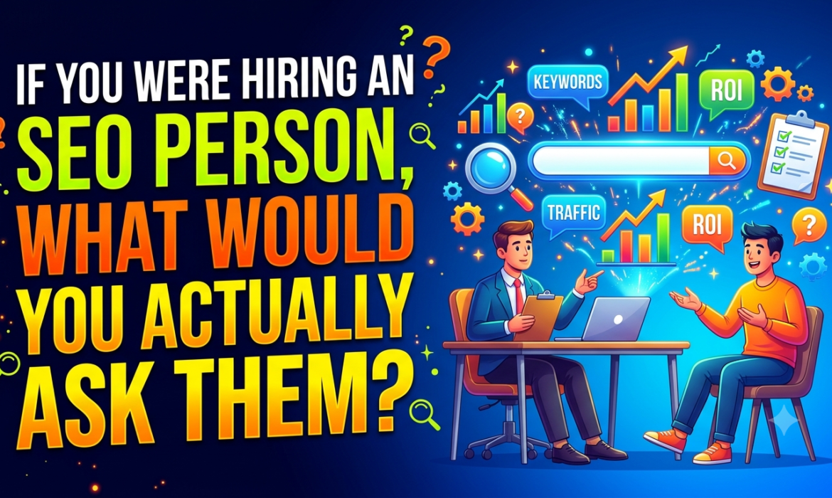 Hiring an SEO Person
