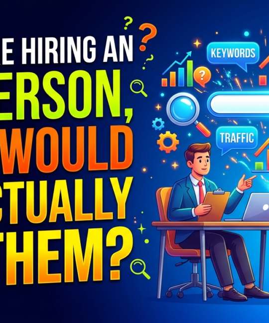 Hiring an SEO Person