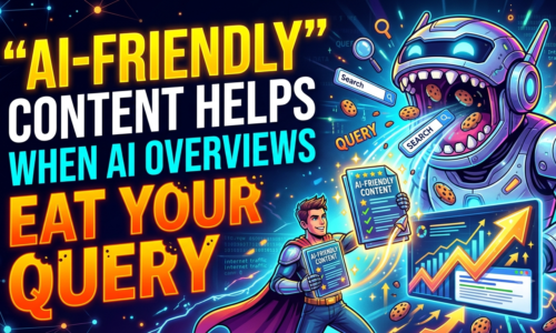 Tested if “AI-Friendly” Content Actually Helps Once AI Overviews Eat Your Query